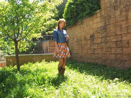 outfit post, fashion blogger outfit, fashion blog, print skirt, zara skirt 14, in my place, gipsy outfit, country putfit, coachella 2014