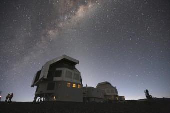 Il Telescopio Magellano in Cile, dove sono state condotte molte delle osservazioni sulla galassia Segue 1. Crediti: Anna Frebel