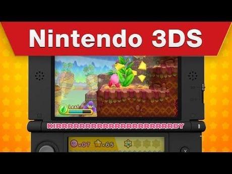 Disponibile un trailer musicale per Kirby: Triple Deluxe