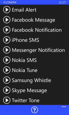 Suonerie per WP8.1 | Nuova...Musica per le Suonerie di Windows Phone 8.1.