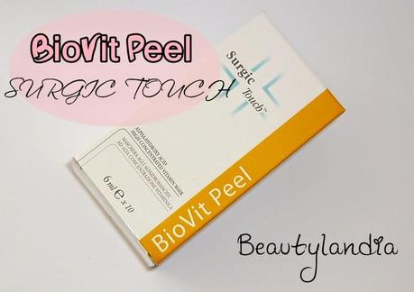 SURGIC TOUCH - BioVit Peel (maschera agli alfaidrossiacidi ad alta concentrazione vitaminica)-