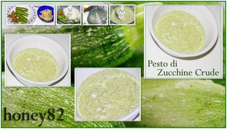 PESTO DI ZUCCHINE CRUDE