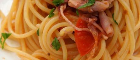 Ricetta spaghetti calamaretti