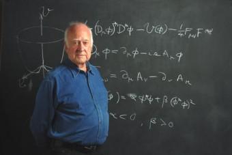 Un ritratto di Peter Higgs