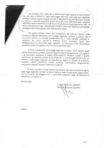 Risposta dalla regione 2