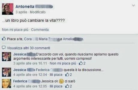 Ecco di cosa si parla nel gruppo Books Hunters...