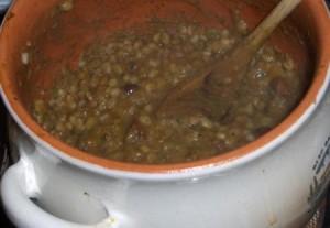 Zuppa di cereali, fagioli (2)