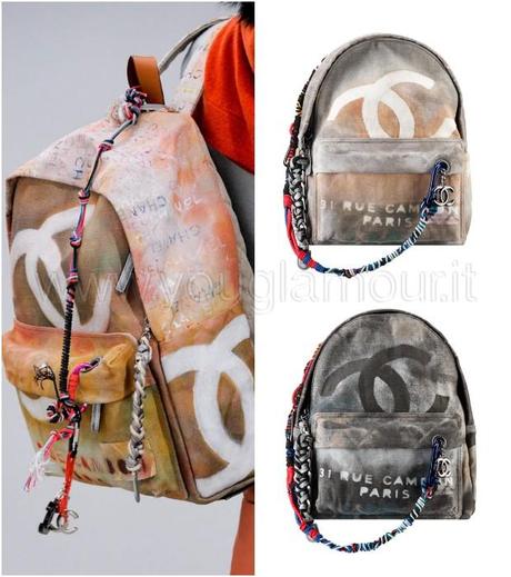 Zaino on sale chanel graffiti