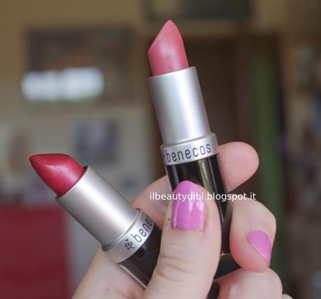 Benecos - Natural Lipstick in Merry Me & Peach