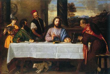 SAN LUCA A CENA CON CRISTO RISORTO. Le due Cene in Emmaus di Caravaggio.