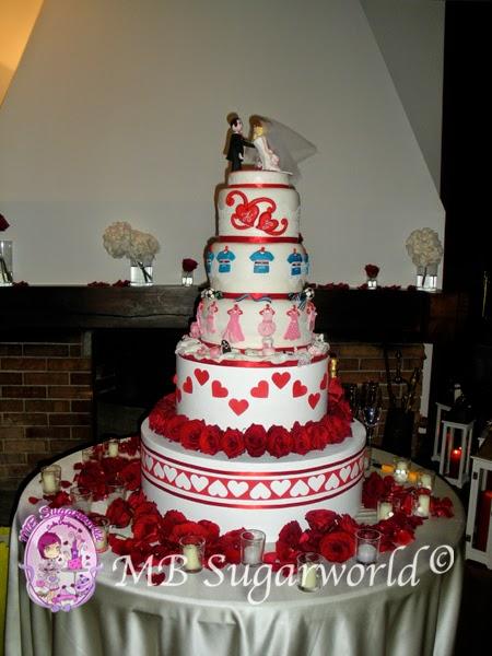 F&F Wedding cake!