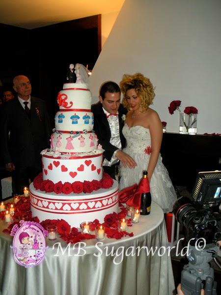 F&F Wedding cake!