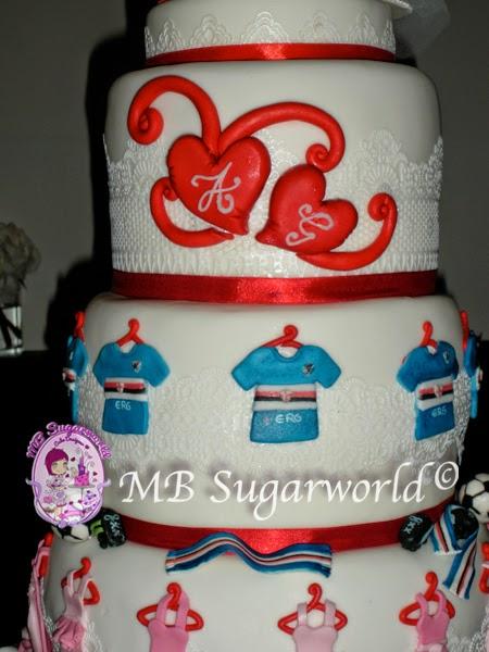 F&F Wedding cake!