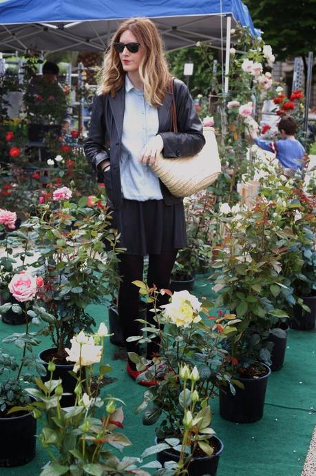 At the flower market