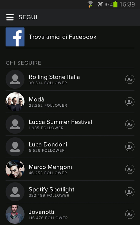 Spotify tutta nuova.