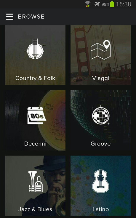 Spotify tutta nuova.