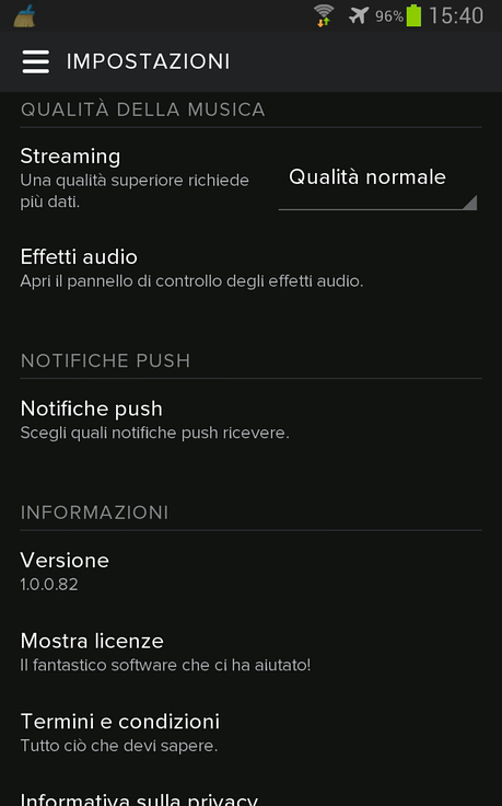 Spotify tutta nuova.