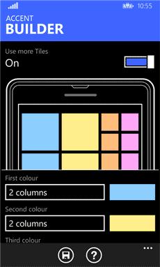 Accent Builder | Creare sfondi originali per personalizzare lo Startscreen dei device Windows Phone 8.1