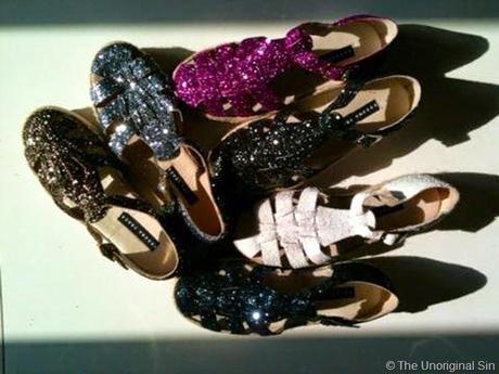 susanna traca, susanna traca ragnetti, ragnetti glitter, susanna traca glitter shoes, trend allert pe 14, must have pe 14, fashion news