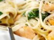 Linguine salmone spinaci