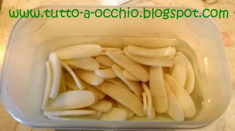 Ancora oriente ma italianizzato - Gnocchi di riso con verdure e sgombro