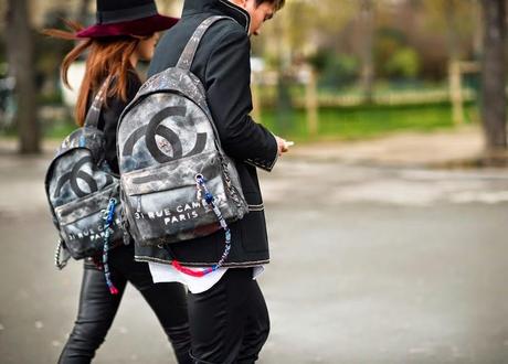 Avvistamenti marziani: Chanel e lo zaino graffiti
