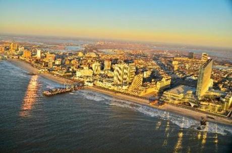 atlantic city aereal view