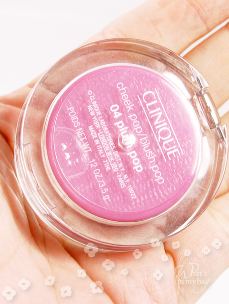 A Close up on make up n°231: Clinique, Cheek Pop Blush pop n°04 Plum Pop