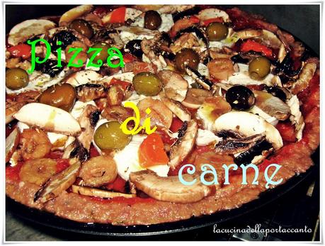 Pizza di carne di Nigella a modo mio