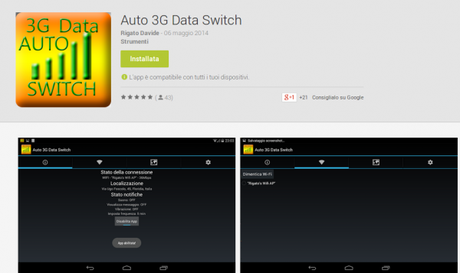 Auto 3G Data Switch App Android su Google Play 600x357 Auto 3G Data Switch: disattiva il Wifi quando usi la rete 3G  applicazioni  play store google play store 