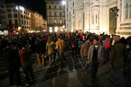 immagini dalla Notte Bianca, Firenze