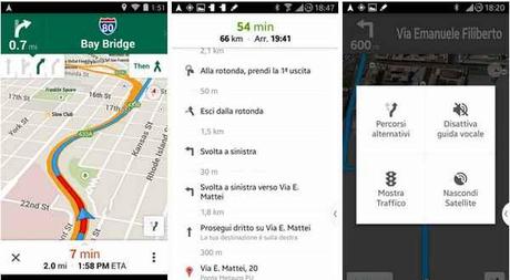 Google Maps 8 il navigatore ora funziona meglio ! Link download