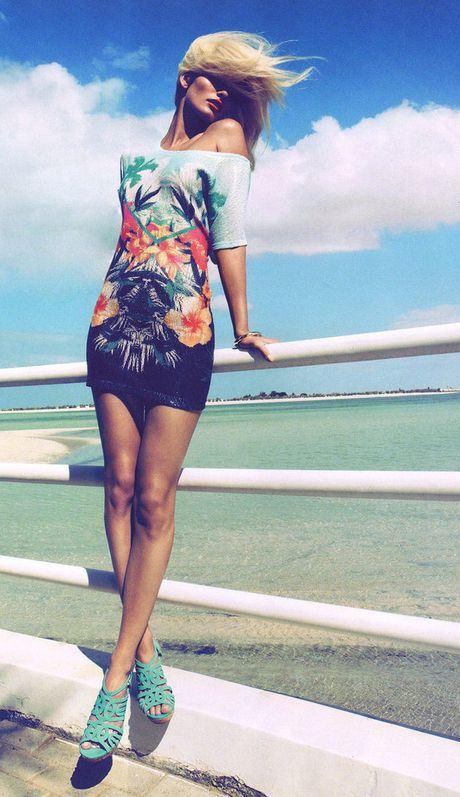 tropical-print-dres