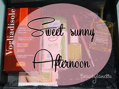 MYBEAUTYBOX - Sweet Sunny Afternoon (box di Aprile) -