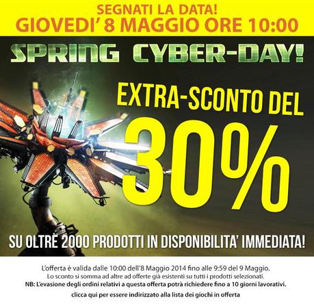 Parte domani lo Spring Cyber-Day su Multiplayer.com - Notizia