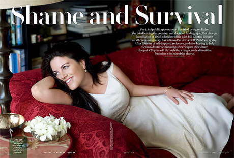 Monica Lewinsky su Vanity Fair (foto)