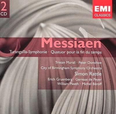 Olivier Messiaen: Turangalila Symphony & Quatour pour la fin du temps. CD Musica Classica