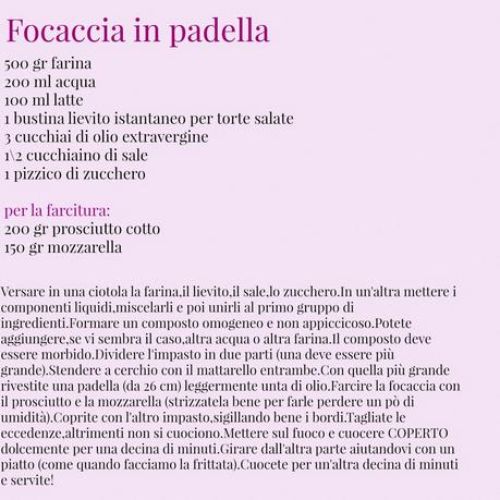 Focaccia in padella e io ,Cicciolina e il generale Custer