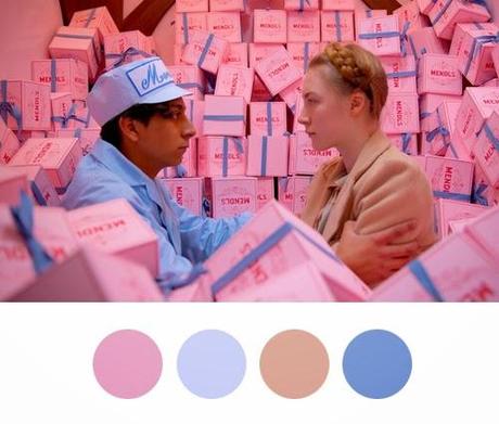 Wes Anderson Palettes