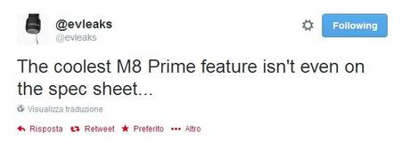 tweet htc m8 prime