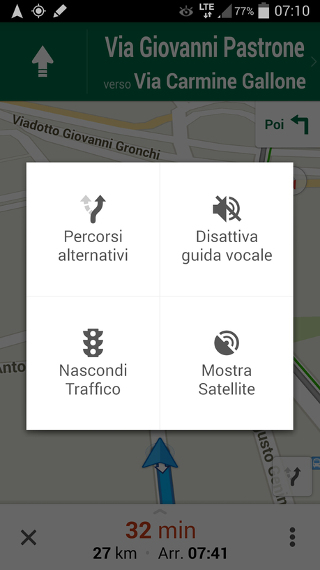 Novita' per Google Maps sul Play Store.