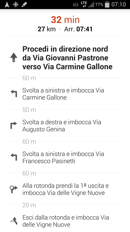 Novita' per Google Maps sul Play Store.