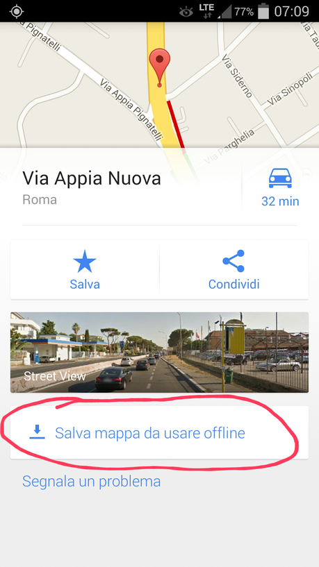 Novita' per Google Maps sul Play Store.