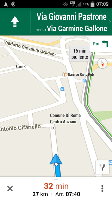 Novita' per Google Maps sul Play Store.