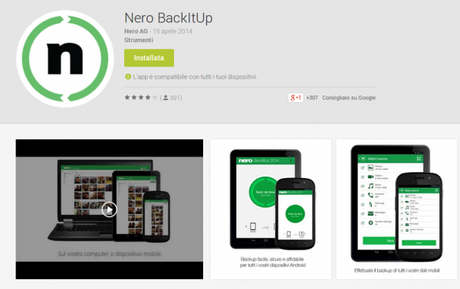 Nero BackItUp App Android su Google Play 600x378 Nero BackItUp: una soluzione veloce per il backup Android applicazioni  play store google play store 