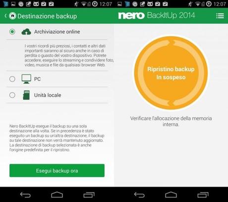 nero 2 600x533 Nero BackItUp: una soluzione veloce per il backup Android applicazioni  play store google play store 