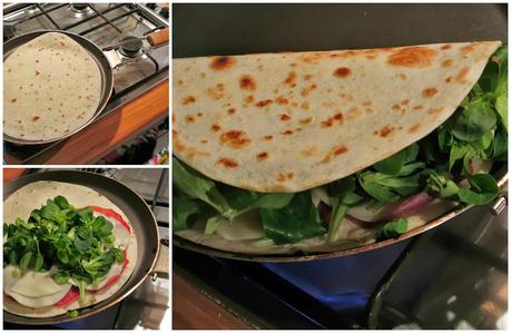 The pink eating - My best piadina ever