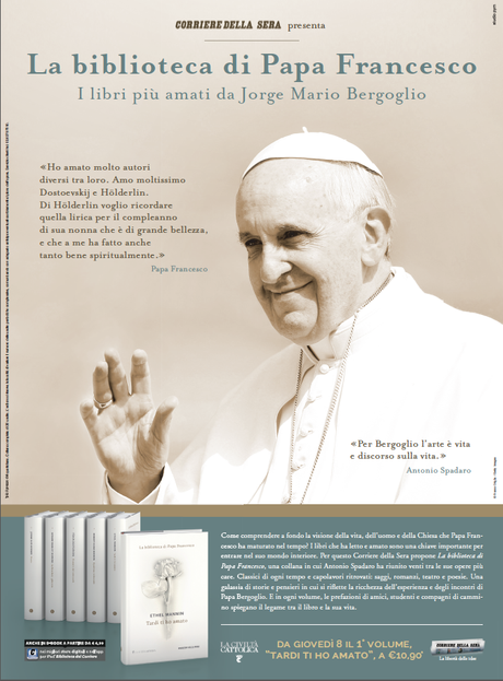 Il Corriere della Sera presenta: “La Biblioteca di Papa Francesco”