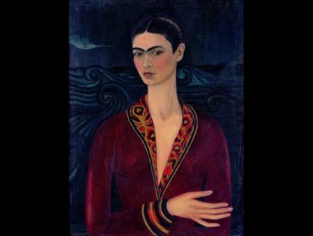    Frida Kahlo, Autoritratto con vestito di velluto, 1926