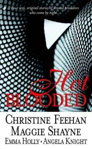 book cover of Hot Blooded by Christine Feehan, Emma Holly, Angela Knight and Maggie Shayne